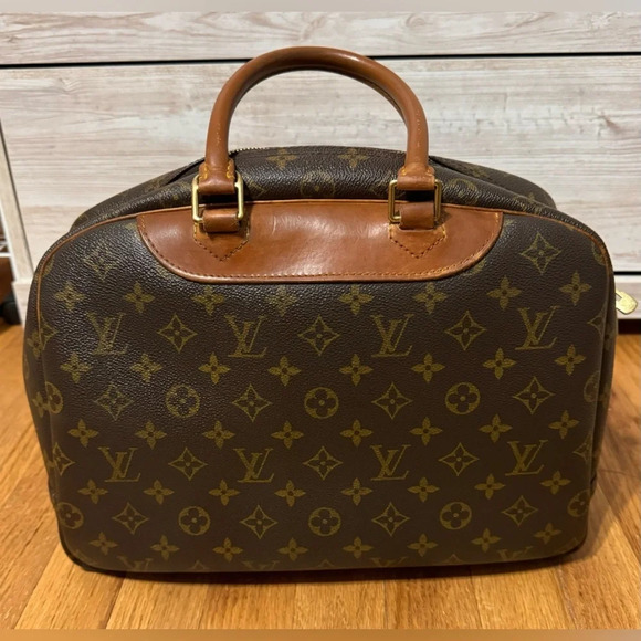 Louis Vuitton Monogram Satchel in Brown and Tan - Picture 2 of 16